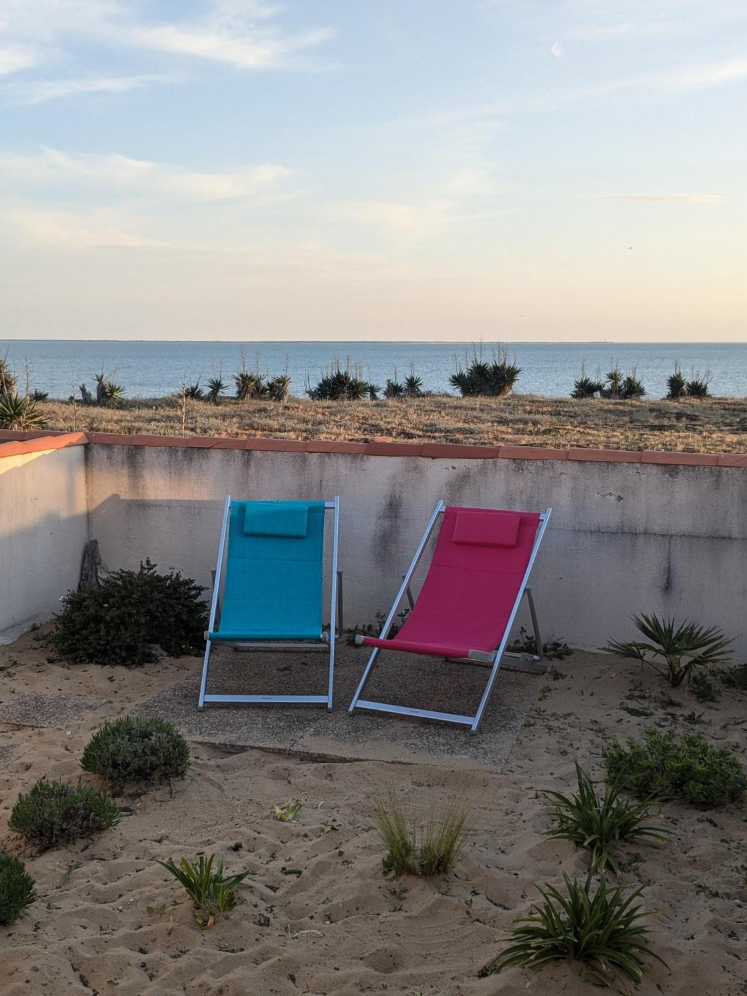Superbe vue sur l'océan, accès direct à la plage La Tranche-sur-Mer Exterior foto